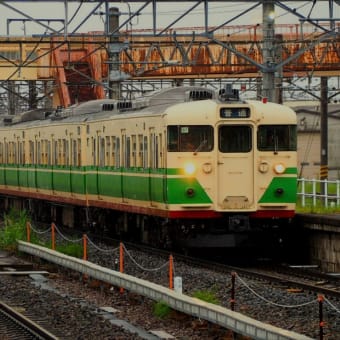 しなの鉄道(7/16):篠ノ井駅にて(115系6連)