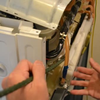 東芝　洗濯機　TW－１８０VE　　乾燥中　エラー表示EH8について　自分で清掃可能　第二弾　マスク必須