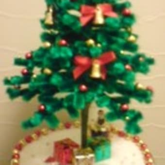 ●ミニクリスマスツリー制作