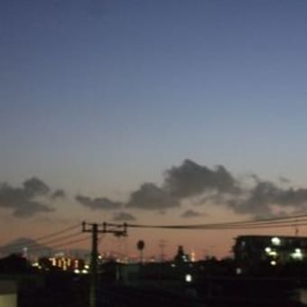 昨日の空・今日の空