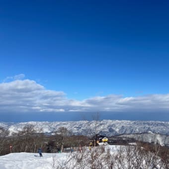 野沢温泉スキーなう