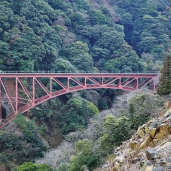 使われない第一白川橋梁(熊本県・南阿蘇鉄道)