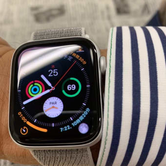 Apple Watch4のバッテリーは２４時間経っても半分残っていました