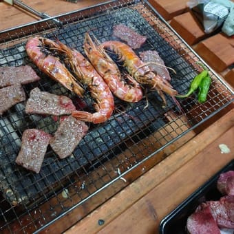 庭先BBQ