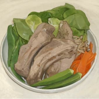 「サンジの満腹ごはん」の「水水肉蒸し」