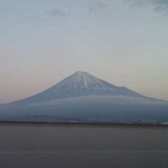 新幹線からの富士山