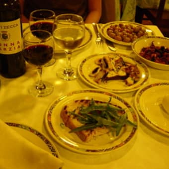 南イタリア最後のディナー《 バーリ in イタリア》