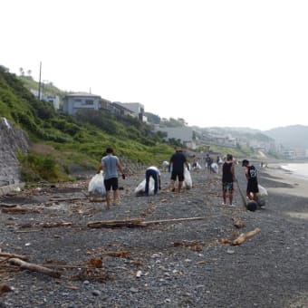BEACH CLEAN UP の日でした🧹