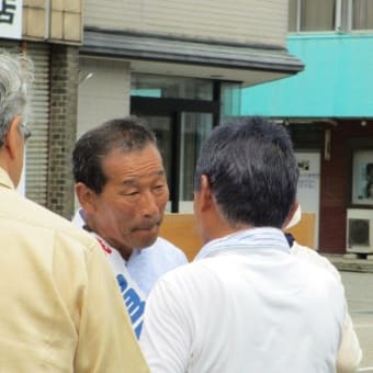 嬉しい出会い・激励ー白山路