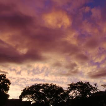 8月31日の夕焼け