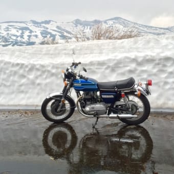 650RS W３で、仕事の下見してきた。
