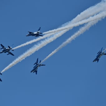 ブルーインパルス基地上空訓練（2025.07.07）