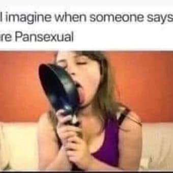 This Is What We Think When You Mention That Pansexuality Word.  😀😃😄😁😆😅😂🤣😈🤡🍳🥘🏳️‍🌈