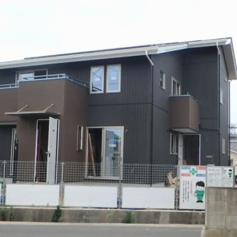 西日本豪雨から一年、真備の三世帯住宅完成します
