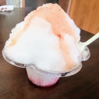かき氷を作って
