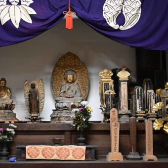 都祁「来迎寺」の善導大師坐像は重文