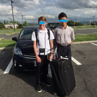 留学生を迎えて　　反省だらけ　汗；）