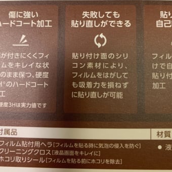 iPad にエレコム の「紙のような描き心地」のフィルムを貼ってみた