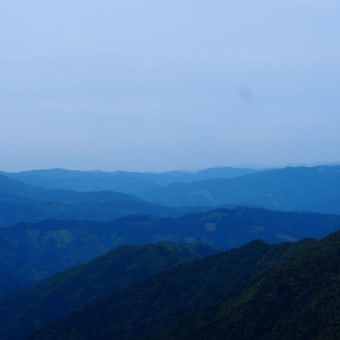 石鎚山へ