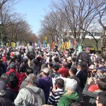 2.14安倍政権NO!渋谷デモに1万人