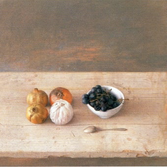 柘榴と葡萄とスプーン
