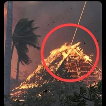 DSとカルトT1教会裏社会の皆さん、メガソーラーを建設する目的で失火に見せかけて山火事を起こしました？😁