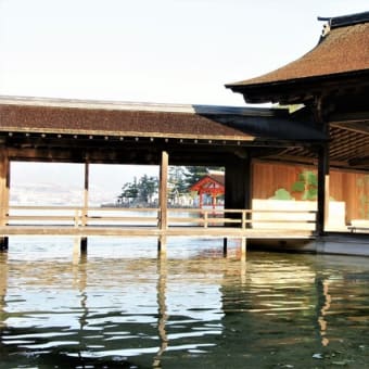 心に残る社と杜１ …　厳島神社