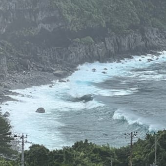 藍ケ江の海✨7月16日(水)☔️☁️