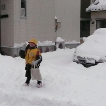 雪　雪　雪！