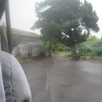 平日朝通学時間帯の美祢線代行バスに乗車（その２）