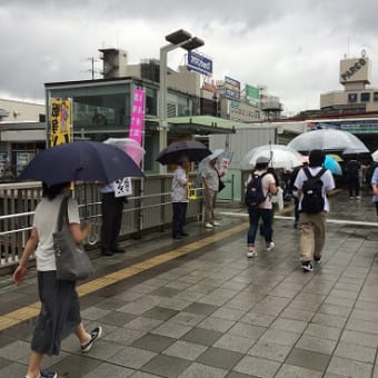 オール習志野・参院選街頭行動終了