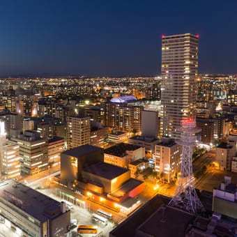 札幌夜景〜テレビ塔一周