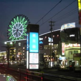 観覧車のある風景