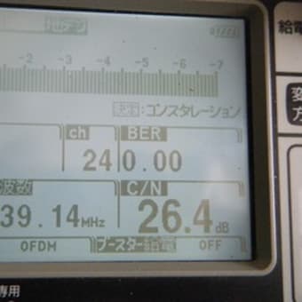 つくば市　地デジアンテナ工事