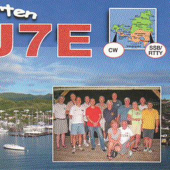 PJ7E QSL.