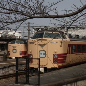 岡山の列車(485系金光臨)