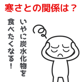 パンやおにぎりを食べたくなり体重が増える！寒さと関係あるのか？