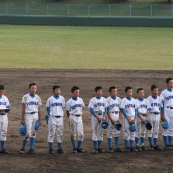 豊中中学校野球部　地区大会　優勝　おめでとう！