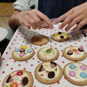 次女ちゃんの手作りバレンタインスイーツ