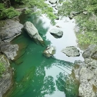 平家一族の哀話を秘める、秘境“祖谷”にあるかずら橋