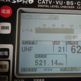 取手市　BSアンテナ工事