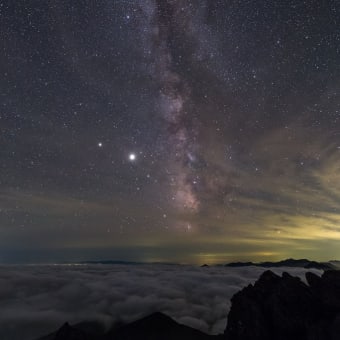 トムラウシ山星景（２）