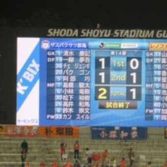 2017年 第14節 vs レノファ山口FC