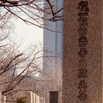 墓石と脱げる靴下