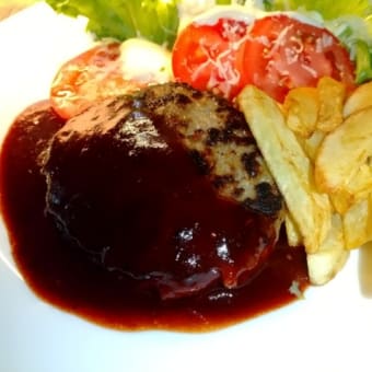 2025/06/28 今日作った料理 ハンバーグステーキ