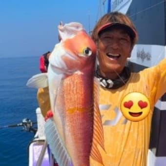 テンヤとアカアマダイ