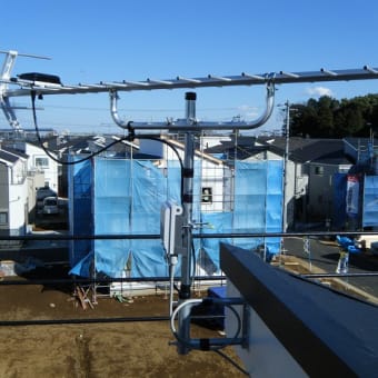 柏市　地デジアンテナ工事
