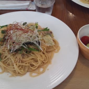 パスタのランチ