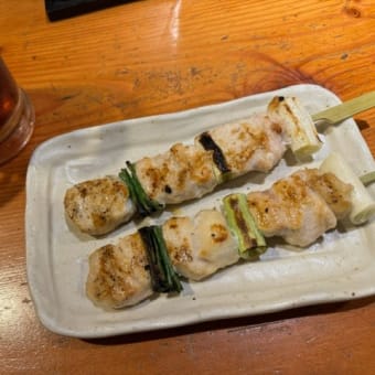 焼き鳥屋に行ってました　2024年5月16日