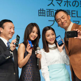 gooスマホ部レポートドコモ 2015春の新作スマホ [写真]渡辺謙、堀北真希、石原さとみ　#welovegoo